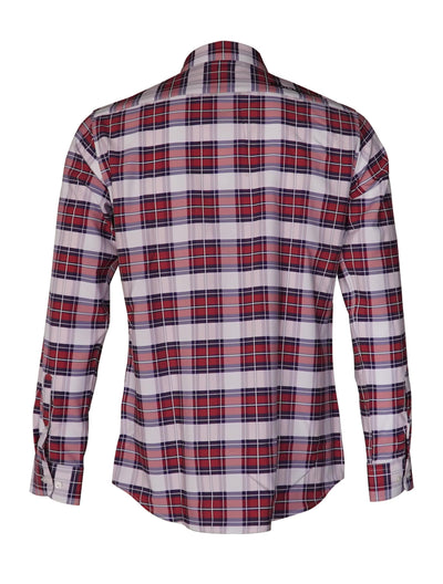 The Titan - Red/White/Blue Pattern Long Sleeve by MyHackerTech