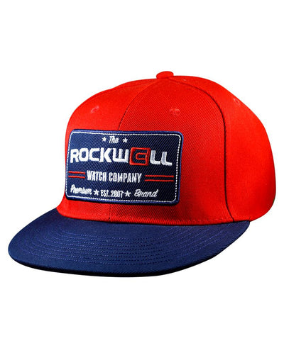 Snapback Freedom Hat Watch Co Red/Navy by MyHackerTech