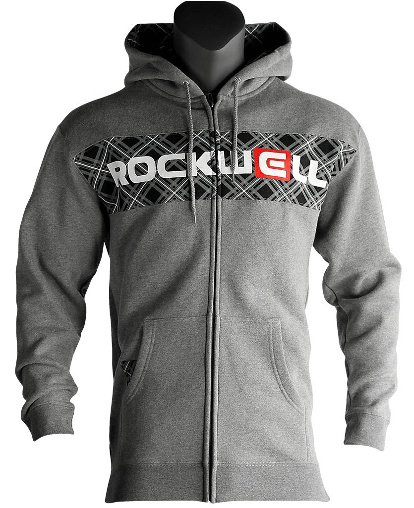 Plaid Block Zip Hoodie by MyHackerTech