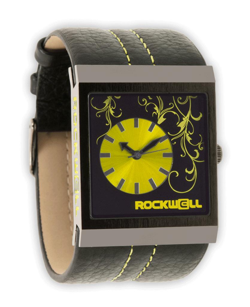 Mercedes (Black/Yellow) Watch by MyHackerTech