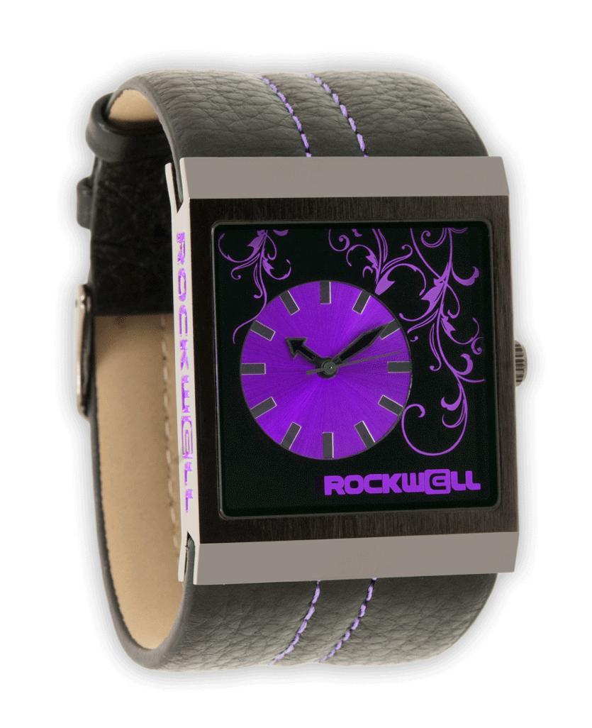 Mercedes (Black/Purple) Watch by MyHackerTech