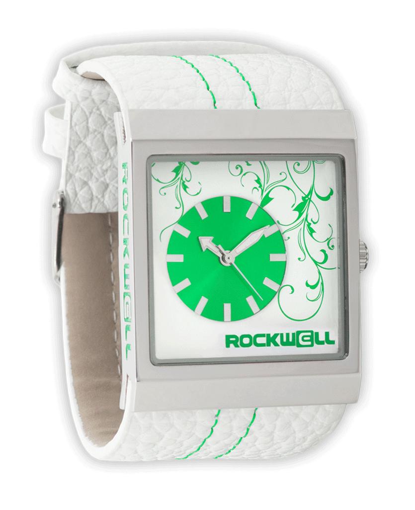 Mercedes (White/Green) Watch by MyHackerTech