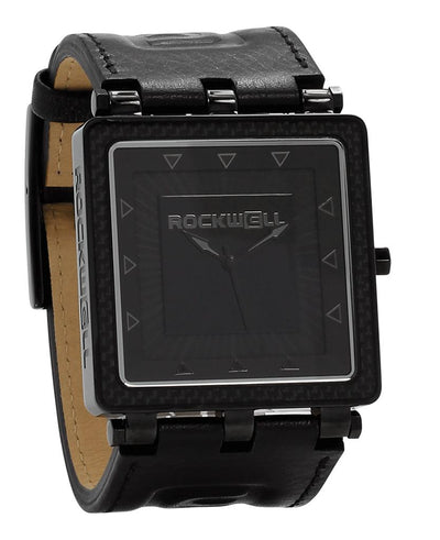 CF Leather (Phantom Black) Watch by MyHackerTech