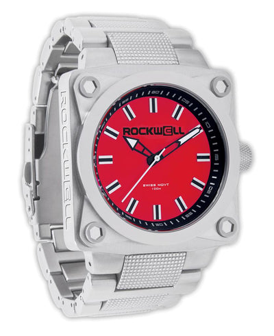 747 (Silver/Red) Watch by MyHackerTech