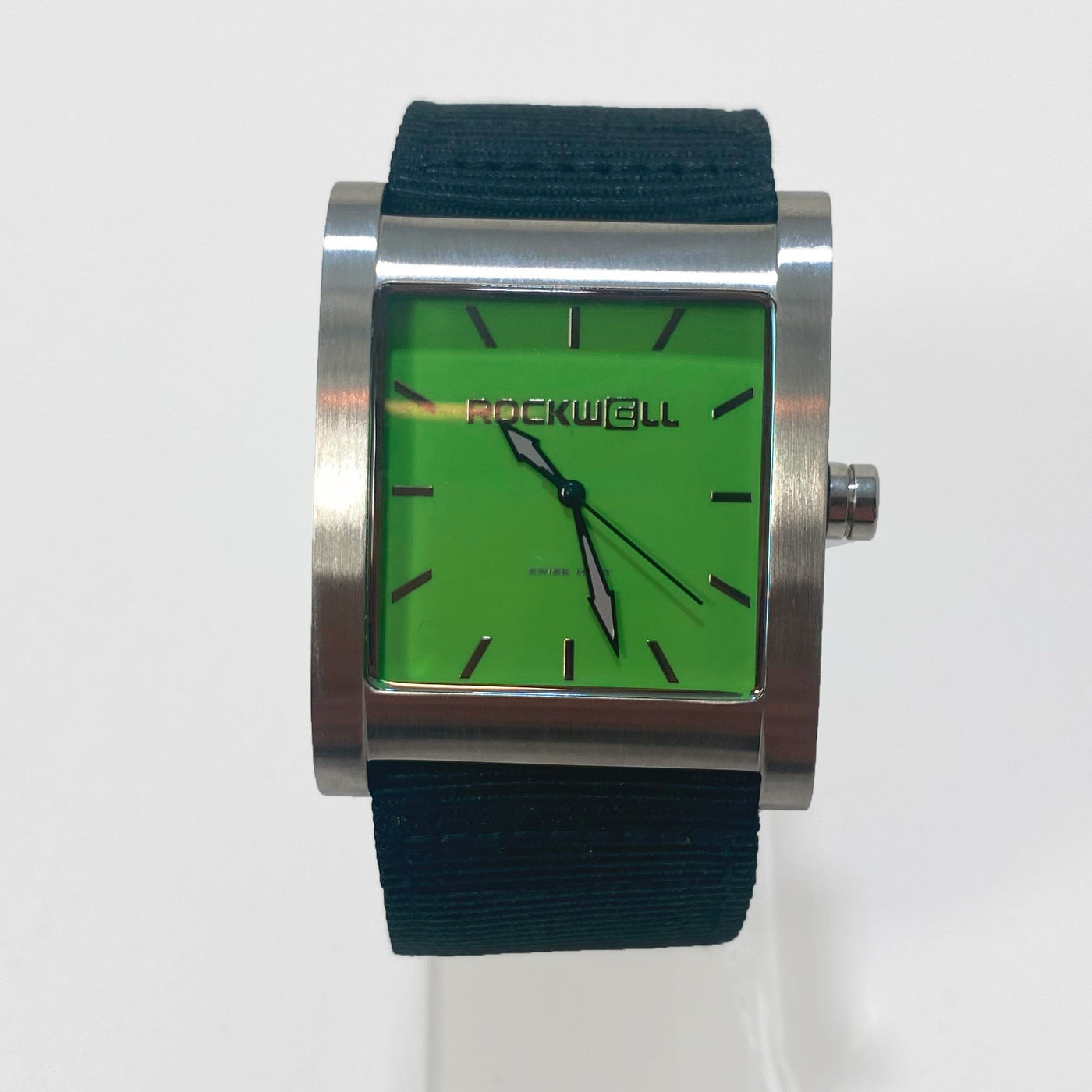 Rook (Silver/Green) Watch by MyHackerTech