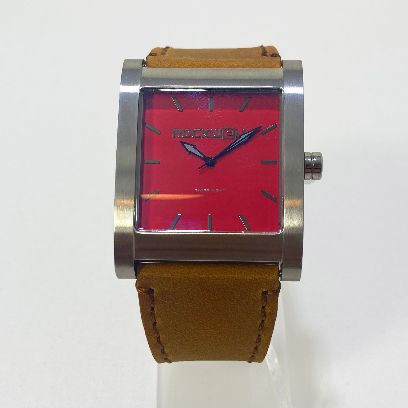 Rook (Silver/Red) Watch by MyHackerTech