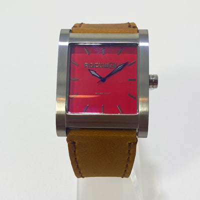 Rook (Silver/Red) Watch by MyHackerTech