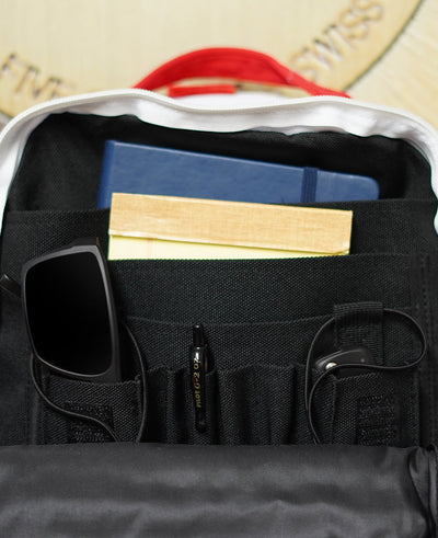 Ruck - 26 Liter Deluxe Backpack (Red White & Blue) by MyHackerTech