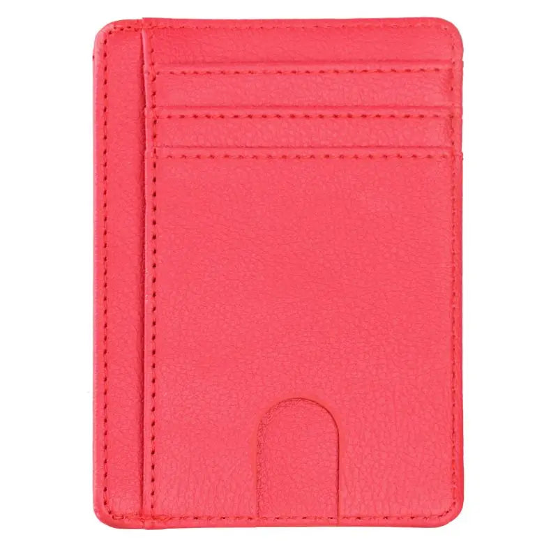 Mens RFID Blocking Leather Slim Wallet Money Credit Card Slots Coin Holder