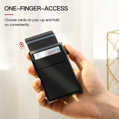 RFID Credit Card Holder for Men – Slim Minimalist Luxury Wallet