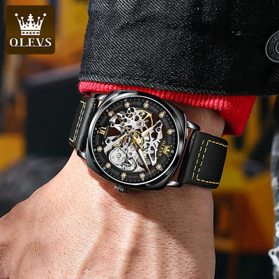 OLEVS Men's Watches Automatic Mechanical Men Watch