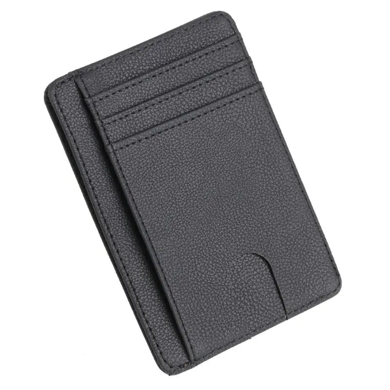 Mens RFID Blocking Leather Slim Wallet Money Credit Card Slots Coin Holder