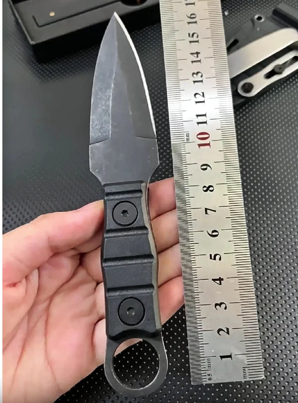 New Recommended Outdoor Tactical Knife High Hardness Multi-function Field Survival Knife Mini Portable Small Straight Knife