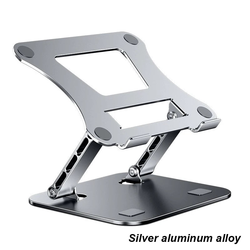 Laptop Stand Aluminium Alloy Foldable Tablet Stand Macbook Laptop Portable Fold Holder Bracket Support