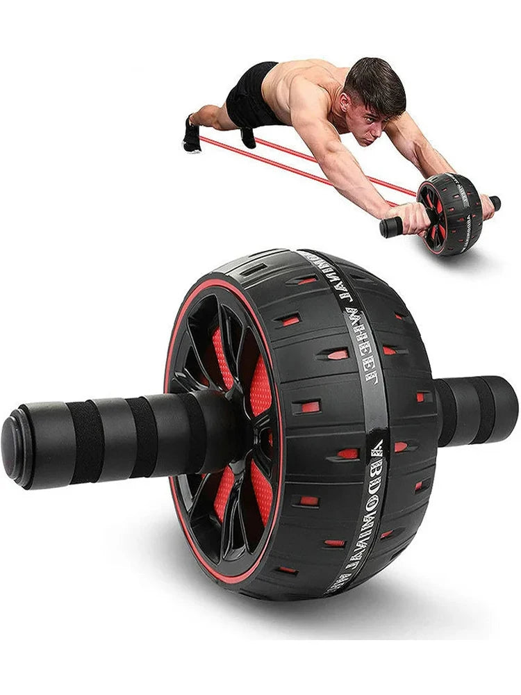 Big Ab Roller for Abs Workout Ab Roller Wheel Exercise Equipment For Core Workout Abdominal Wheel Roller For Home Gym Muscle