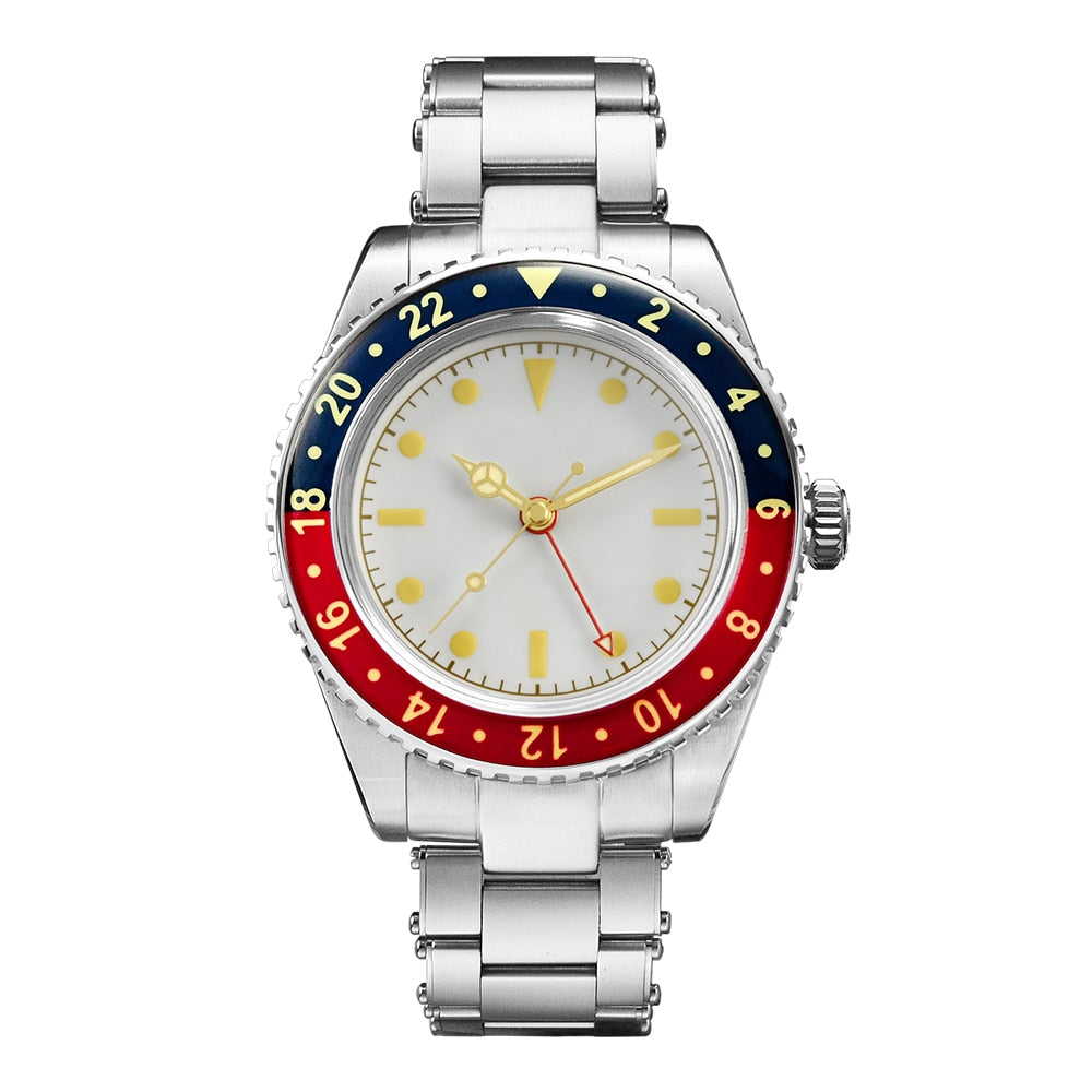 San Martin Diver Retro GMT Watch