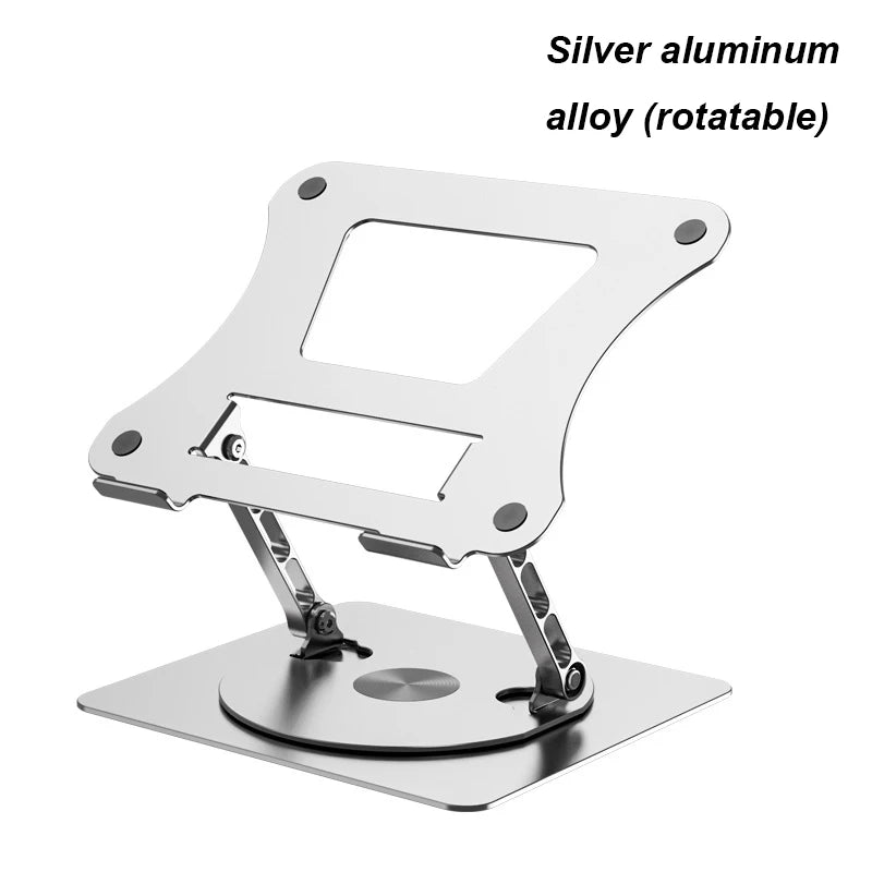 Laptop Stand Aluminium Alloy Foldable Tablet Stand Macbook Laptop Portable Fold Holder Bracket Support