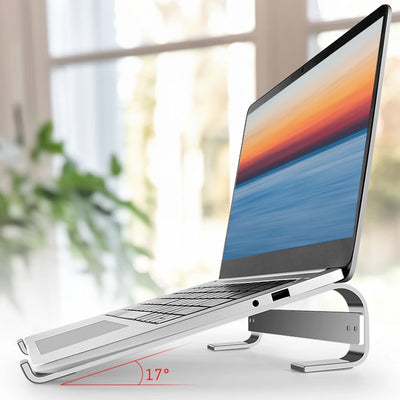 Desk Laptop Stand Ergonomic Aluminum Computer Stand Detachable Laptop Riser Notebook Cooling Holder Stand for 10-18inch Laptop