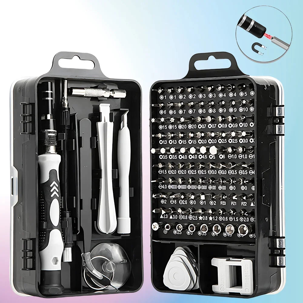 Electronics Screwdriver Set 115 in 1 Precision Screwdriver Tools Nut Driver Professional Magnetic Repair Tools Laptop Repair