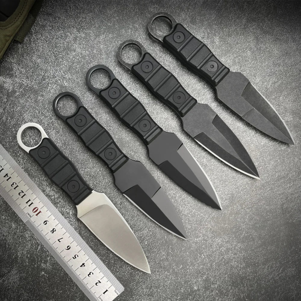 New Recommended Outdoor Tactical Knife High Hardness Multi-function Field Survival Knife Mini Portable Small Straight Knife