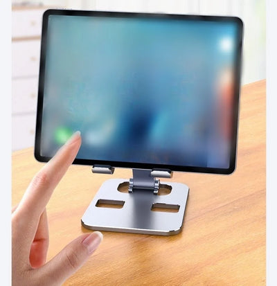 Folding Portable Desktop Metal Mobile Phone Stand Desk Lazy Stand Universal Support Stand for Mobile Phones and Tablets