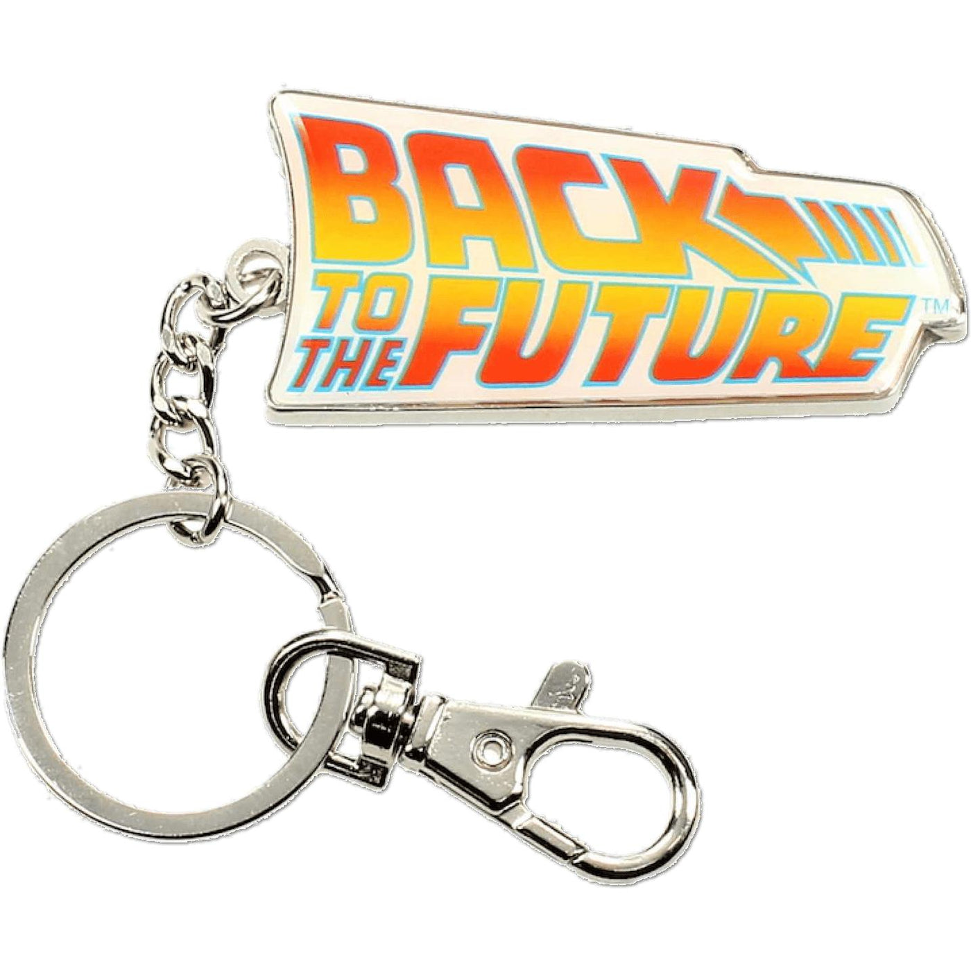 Back to the Future Movie Logo Metal Key Ring by MyHackerTech