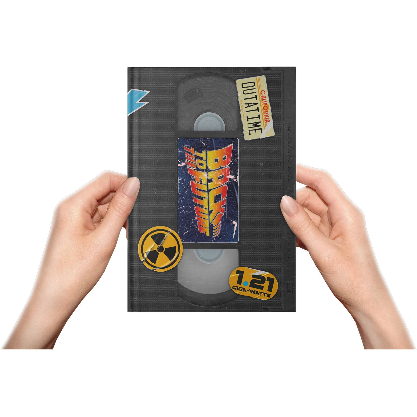 Back to the Future VHS-styled hardcover journal by MyHackerTech