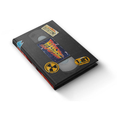 Back to the Future VHS-styled hardcover journal by MyHackerTech