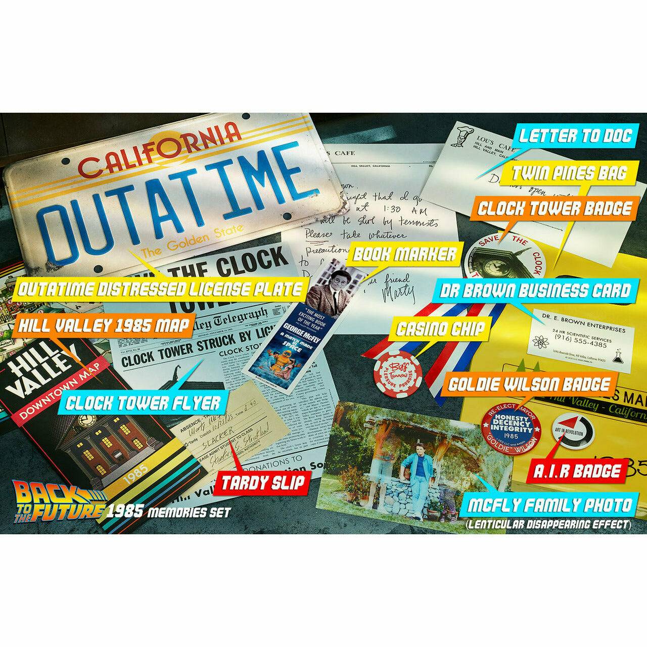 Back to the Future Time Travel Memories Kit - Standard Edition prop replicas by MyHackerTech