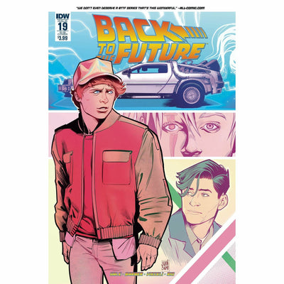 Back to the Future #19: Hard Time Part 1 Comic [Subscription Cover] by MyHackerTech