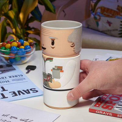 Back to the Future 14oz Doc Brown CosCup by MyHackerTech