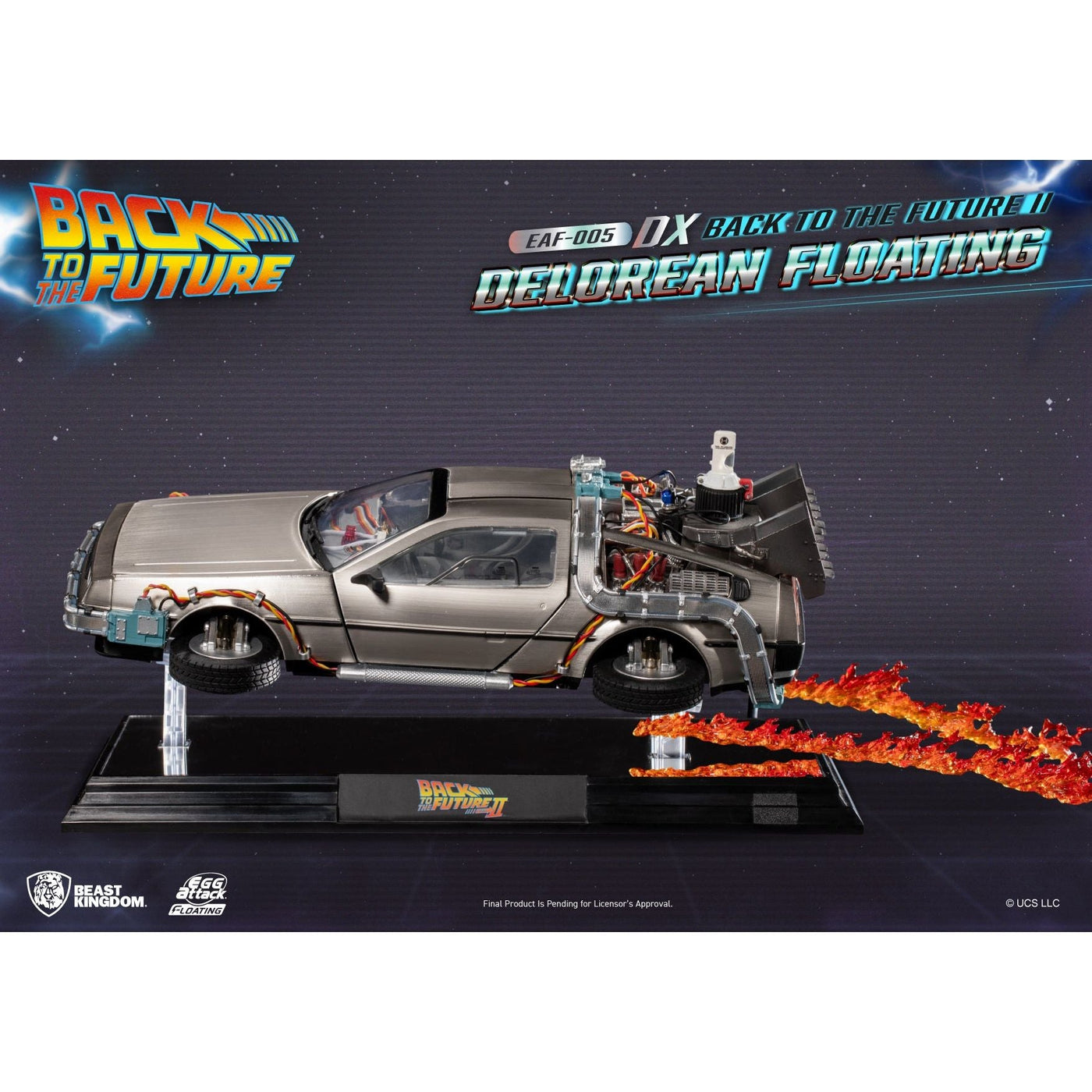 Back to the Future Part II Floating DeLorean Time Machine (Deluxe Edition) by MyHackerTech