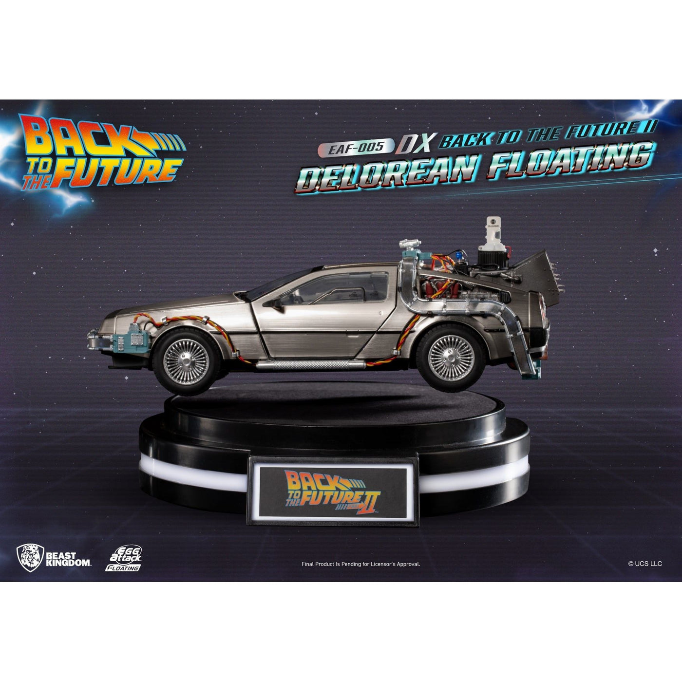 Back to the Future Part II Floating DeLorean Time Machine (Deluxe Edition) by MyHackerTech