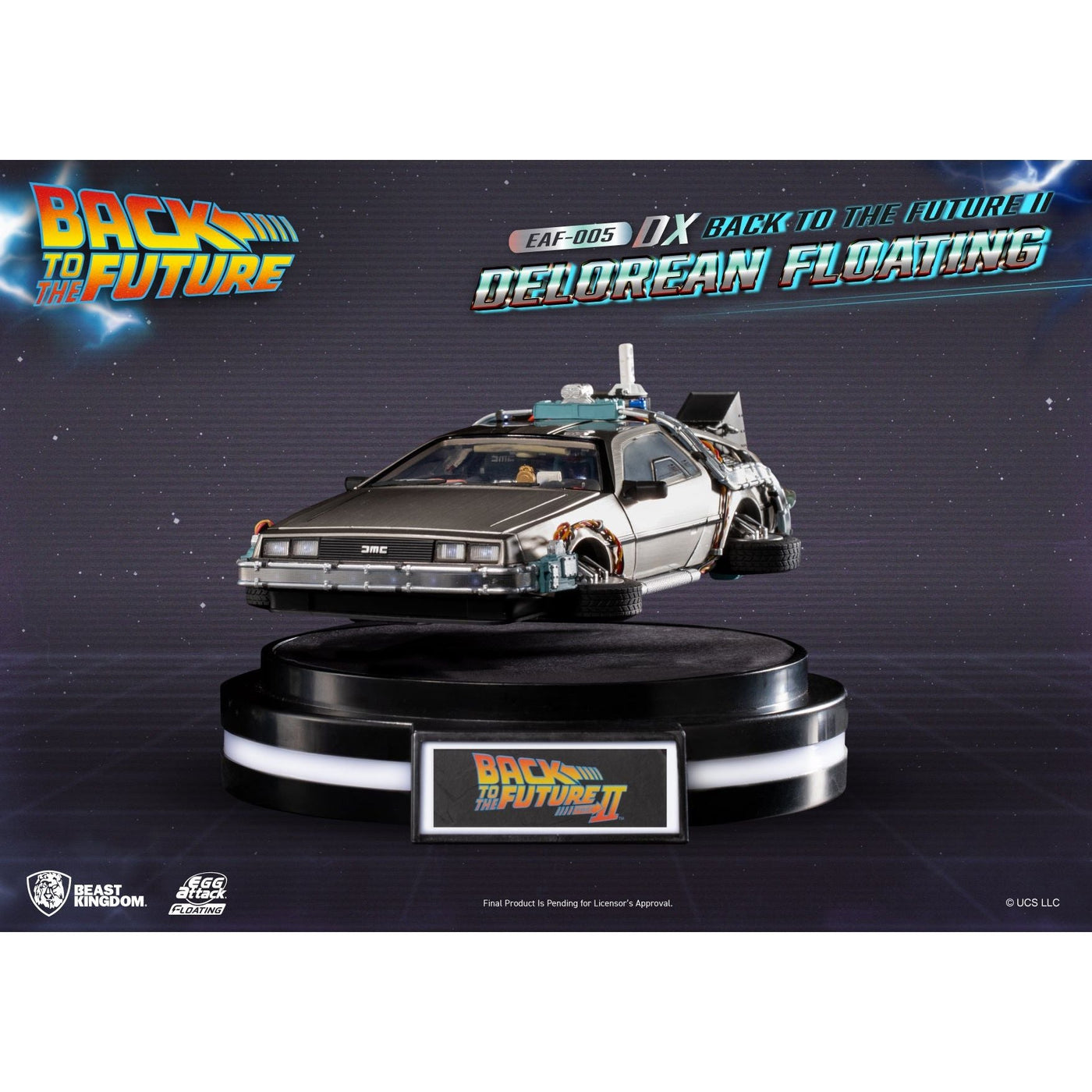 Back to the Future Part II Floating DeLorean Time Machine (Deluxe Edition) by MyHackerTech