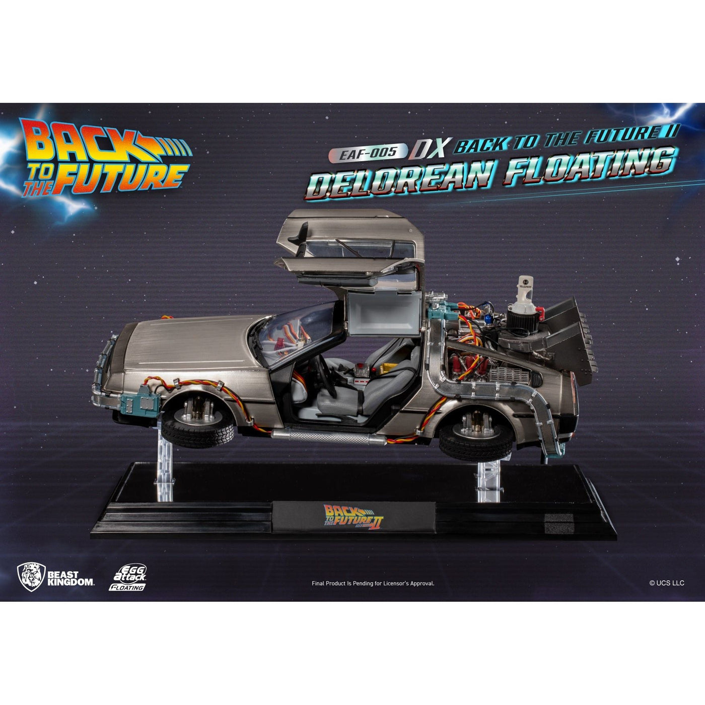 Back to the Future Part II Floating DeLorean Time Machine (Deluxe Edition) by MyHackerTech