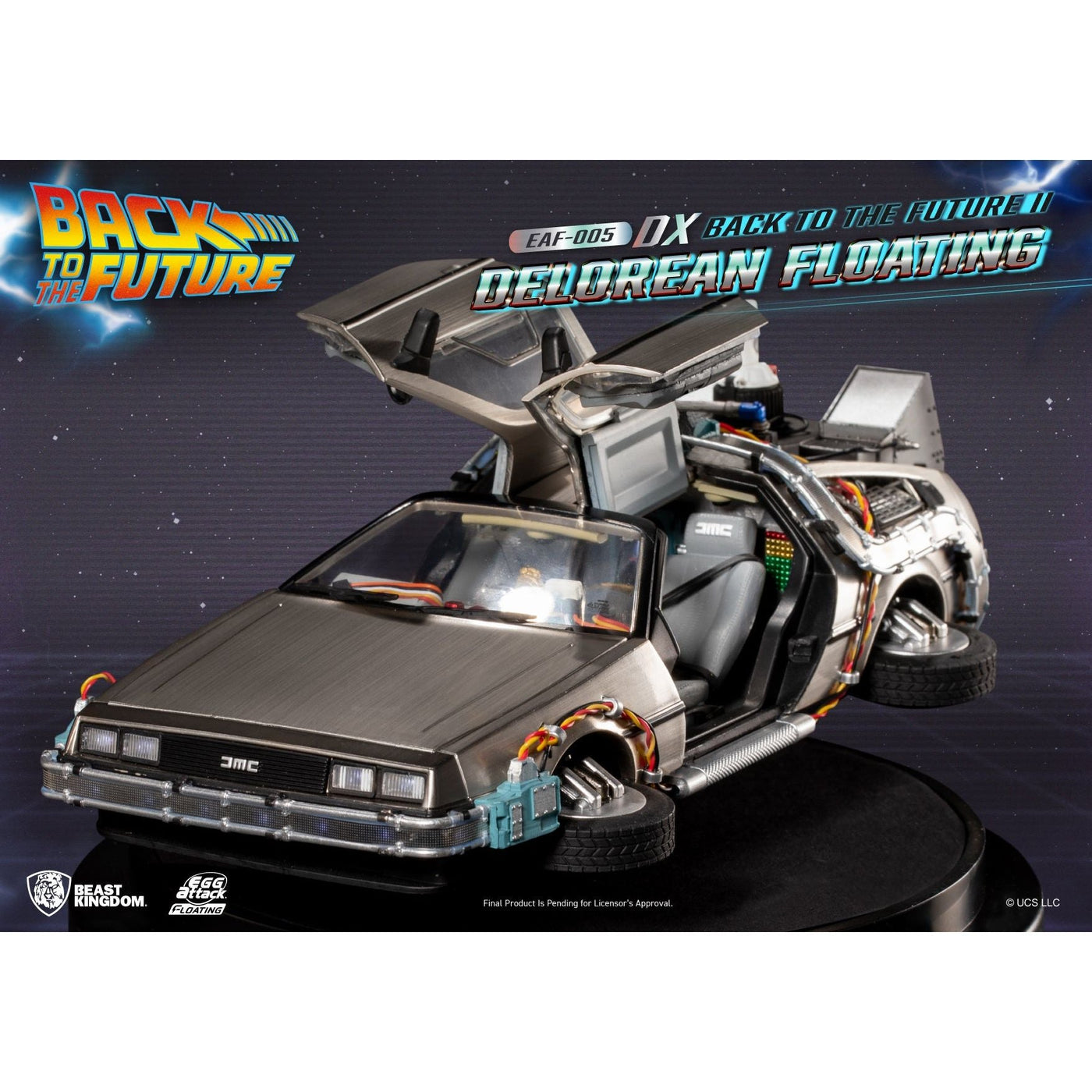 Back to the Future Part II Floating DeLorean Time Machine (Deluxe Edition) by MyHackerTech