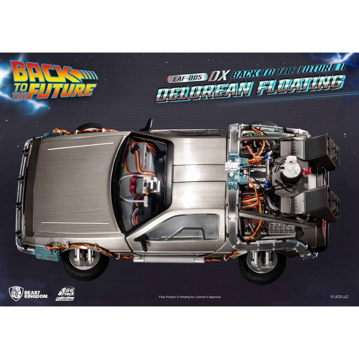 Back to the Future Part II Floating DeLorean Time Machine (Deluxe Edition) by MyHackerTech
