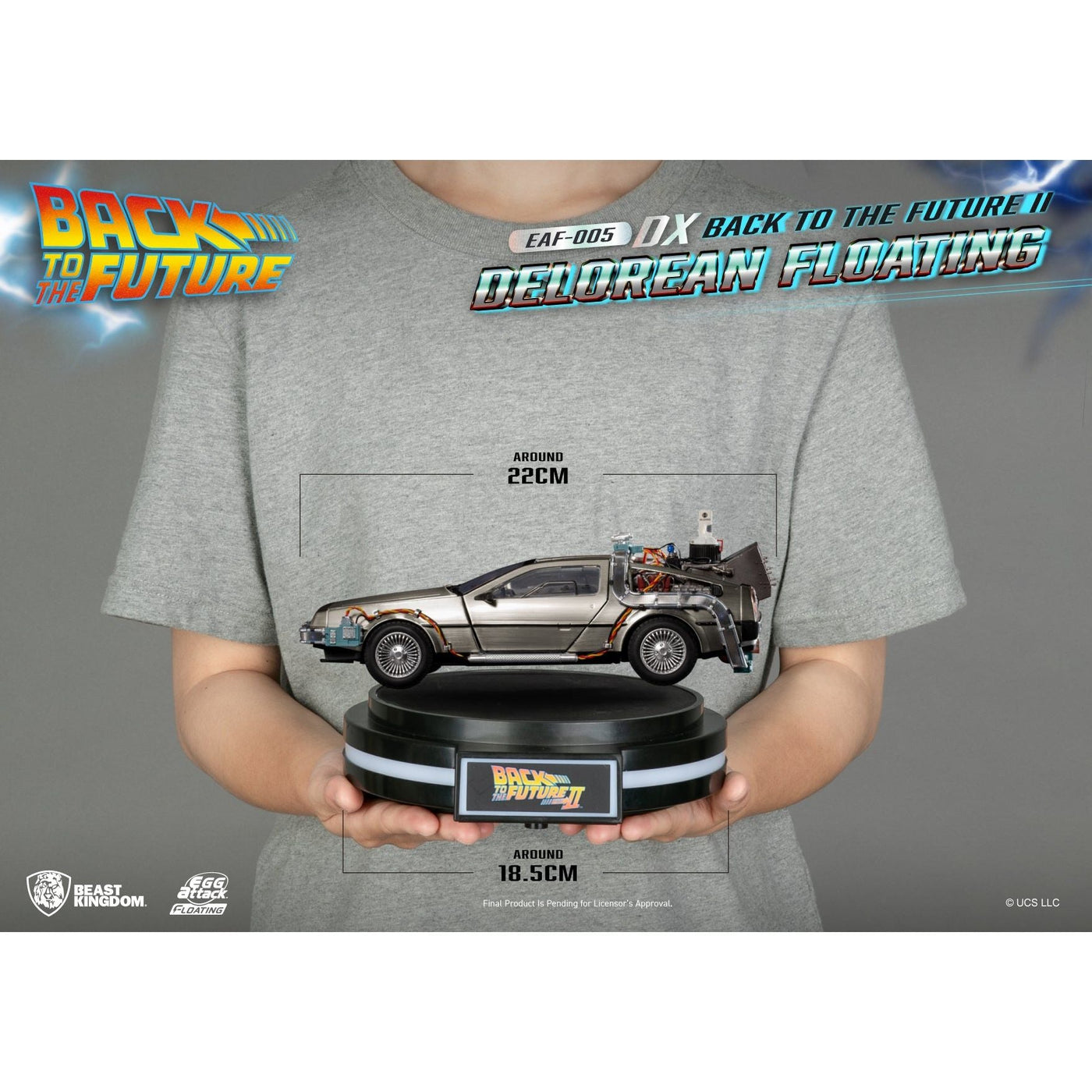 Back to the Future Part II Floating DeLorean Time Machine (Deluxe Edition) by MyHackerTech