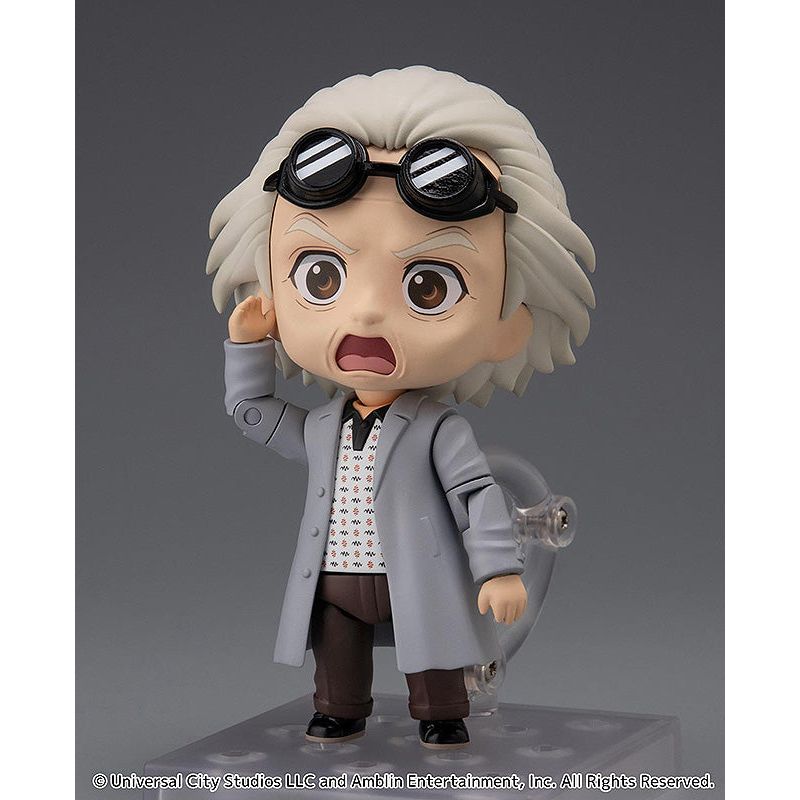 Back to the Future Doc Emmett Brown Nendoroid Action Figure by MyHackerTech