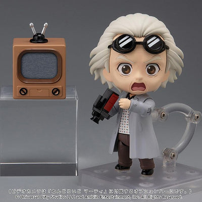 Back to the Future Doc Emmett Brown Nendoroid Action Figure by MyHackerTech
