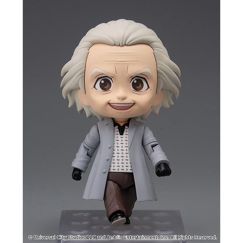 Back to the Future Doc Emmett Brown Nendoroid Action Figure by MyHackerTech