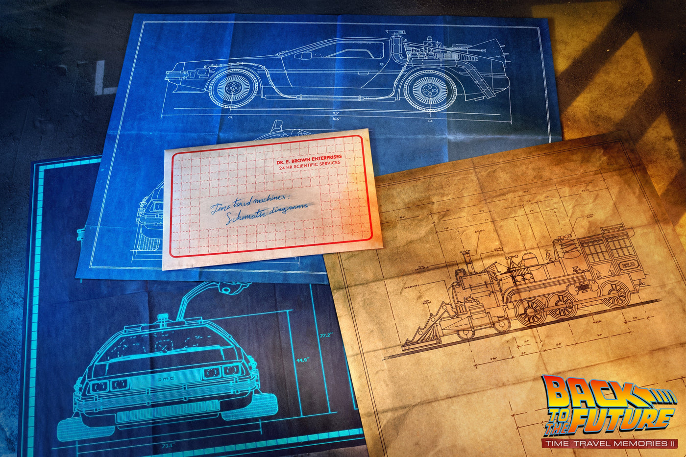 Back to the Future Time Travel Memories II Expansion Kit Standard Edition prop replicas by MyHackerTech