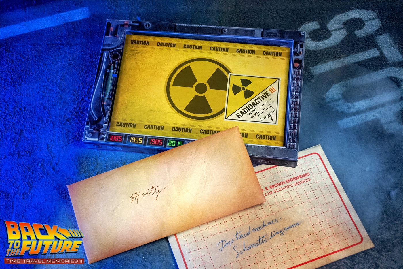 Back to the Future Time Travel Memories II Expansion Kit Standard Edition prop replicas by MyHackerTech