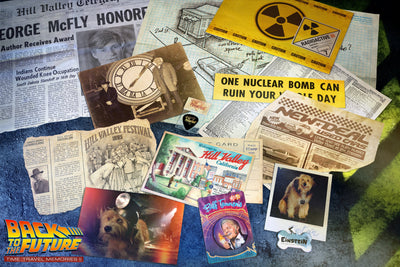 Back to the Future Time Travel Memories II Expansion Kit Standard Edition prop replicas by MyHackerTech