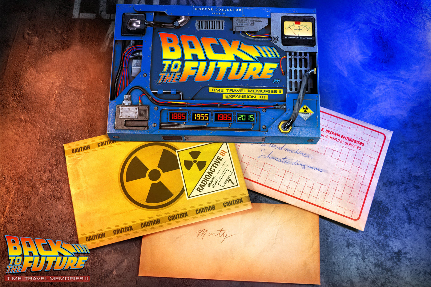 Back to the Future Time Travel Memories II Expansion Kit Standard Edition prop replicas by MyHackerTech