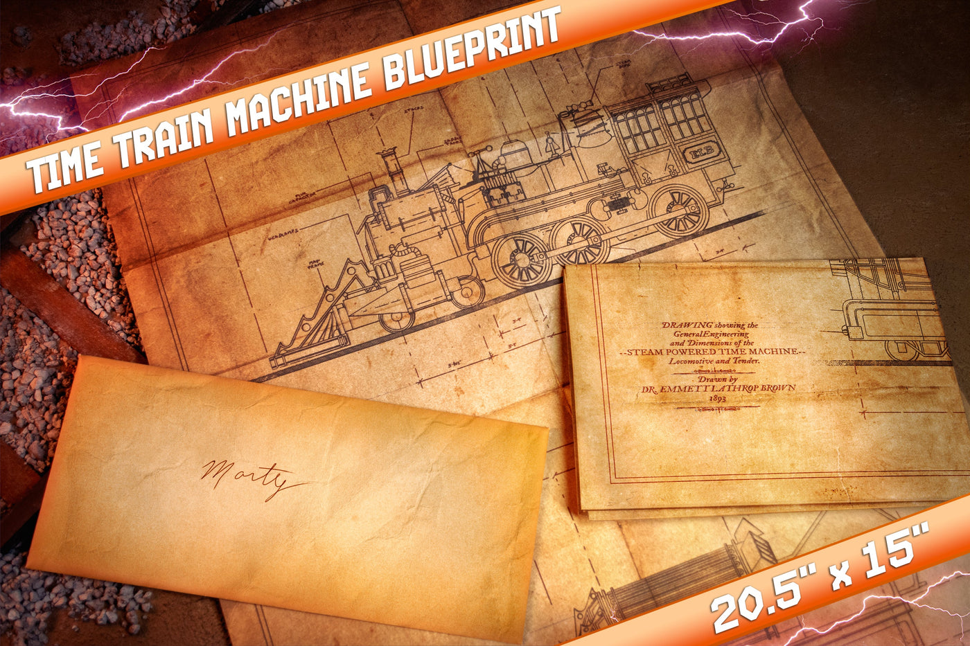 Back to the Future Time Travel Memories II Expansion Kit Standard Edition prop replicas by MyHackerTech