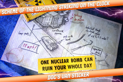 Back to the Future Time Travel Memories II Expansion Kit Standard Edition prop replicas by MyHackerTech