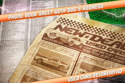 Back to the Future Time Travel Memories II Expansion Kit Standard Edition prop replicas by MyHackerTech