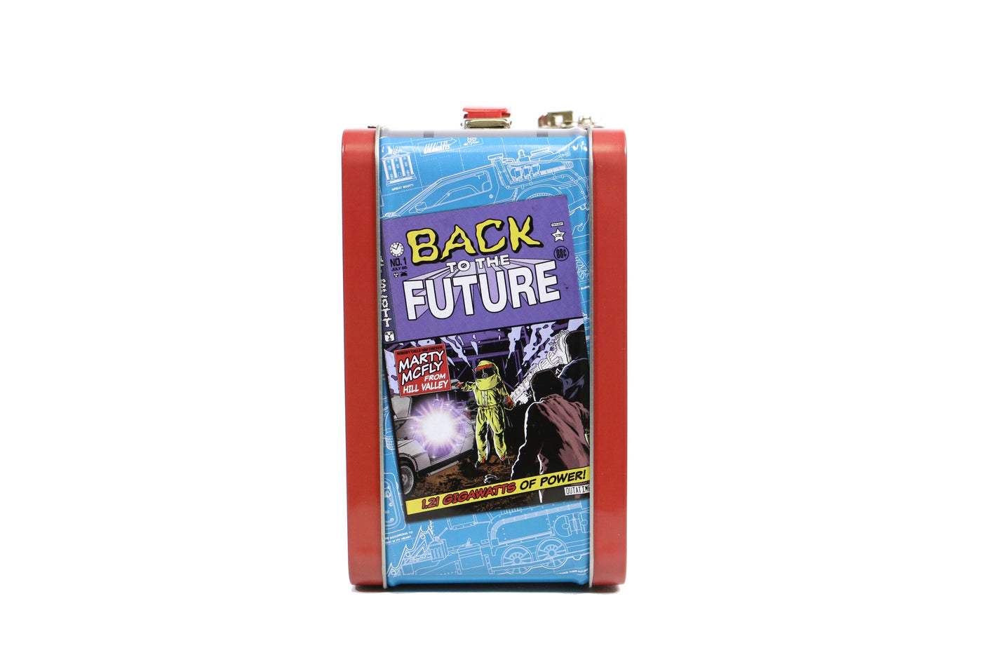 Back to the Future Previews Exclusive Lunch Box w/ Beverage Container by MyHackerTech