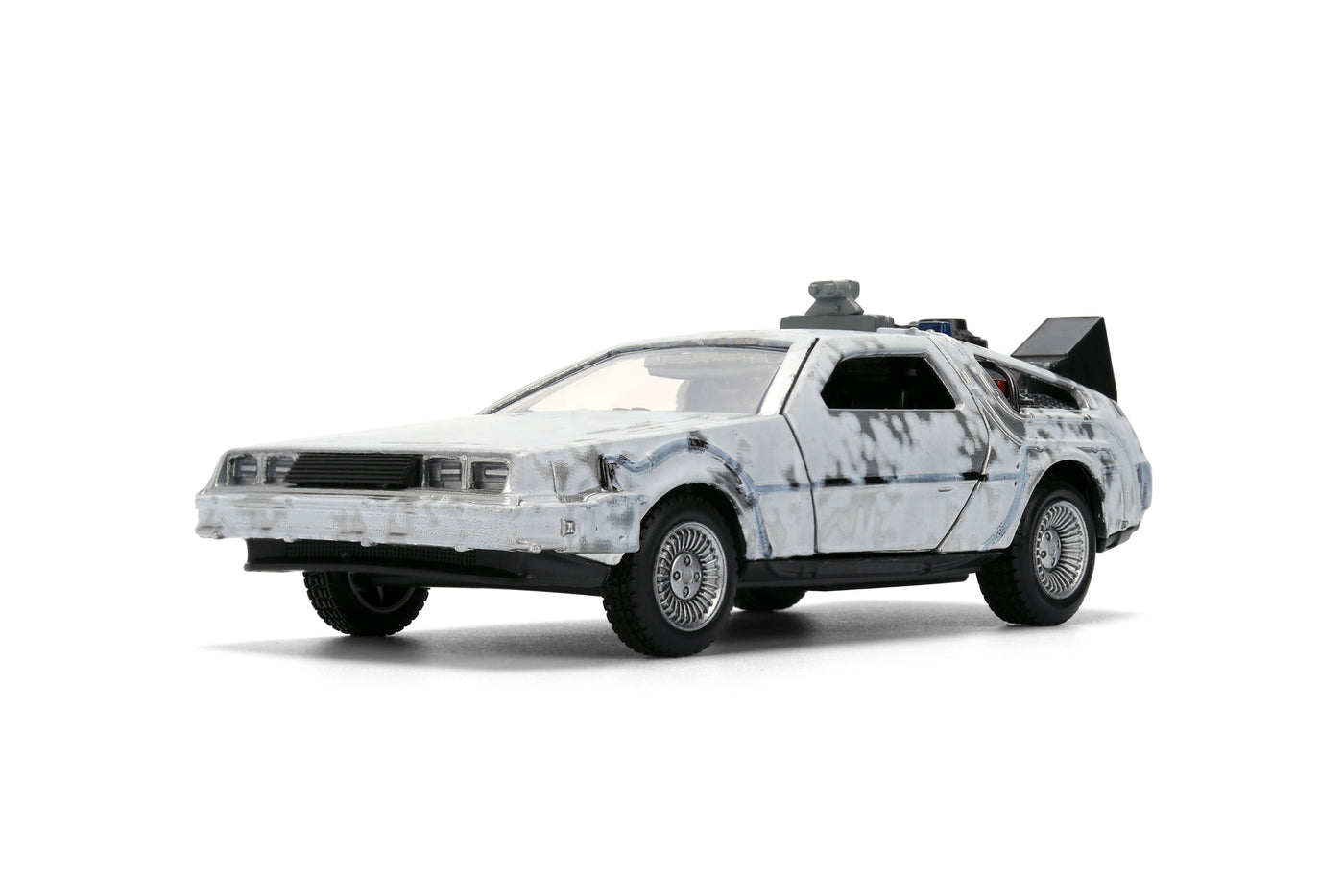 Back to the Future die-cast 1:32 scale 40th Anniversary "Hollywood Rides" DeLorean Time Machine (Frost Finished) by MyHackerTech